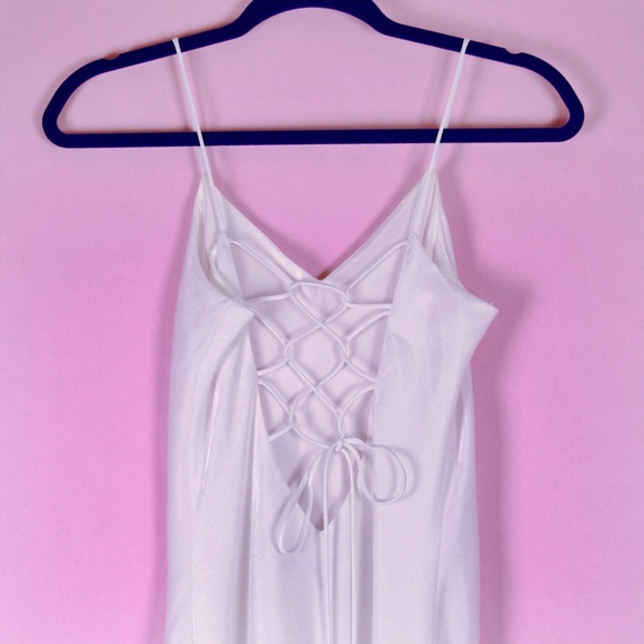 Vintage Corset Back Slip Dress - Picture 3 of 4